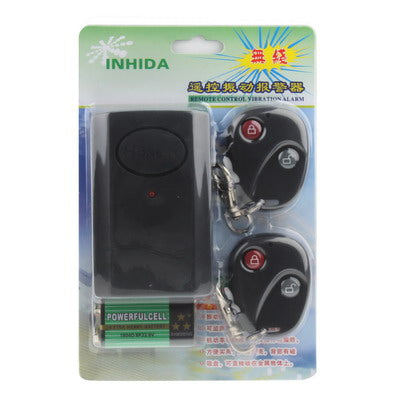 Wireless Remote Control Vibration Alarm, 2x Remote Control, Free GF22 Battery, Wireless Wireless Remote Control Vibration Alarm, 2x Remote Control, Free GF22 Battery, Wireless
